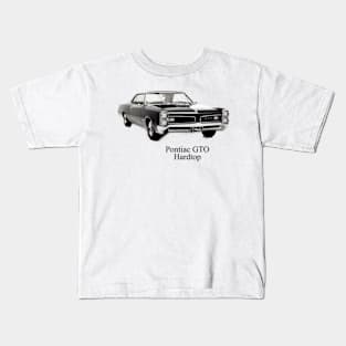 Pontiac GTO hardtop 1966 Kids T-Shirt